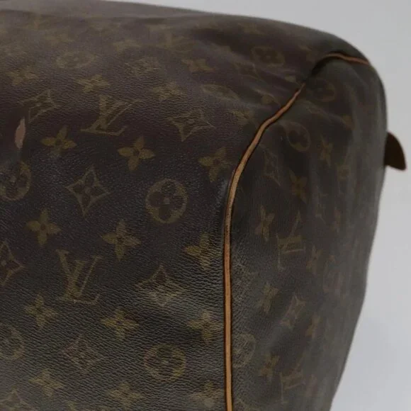 LOUIS VUITTON Monogram Keepall 60 Boston Bag M41422 LV Auth 109934 - Picture 4 of 16